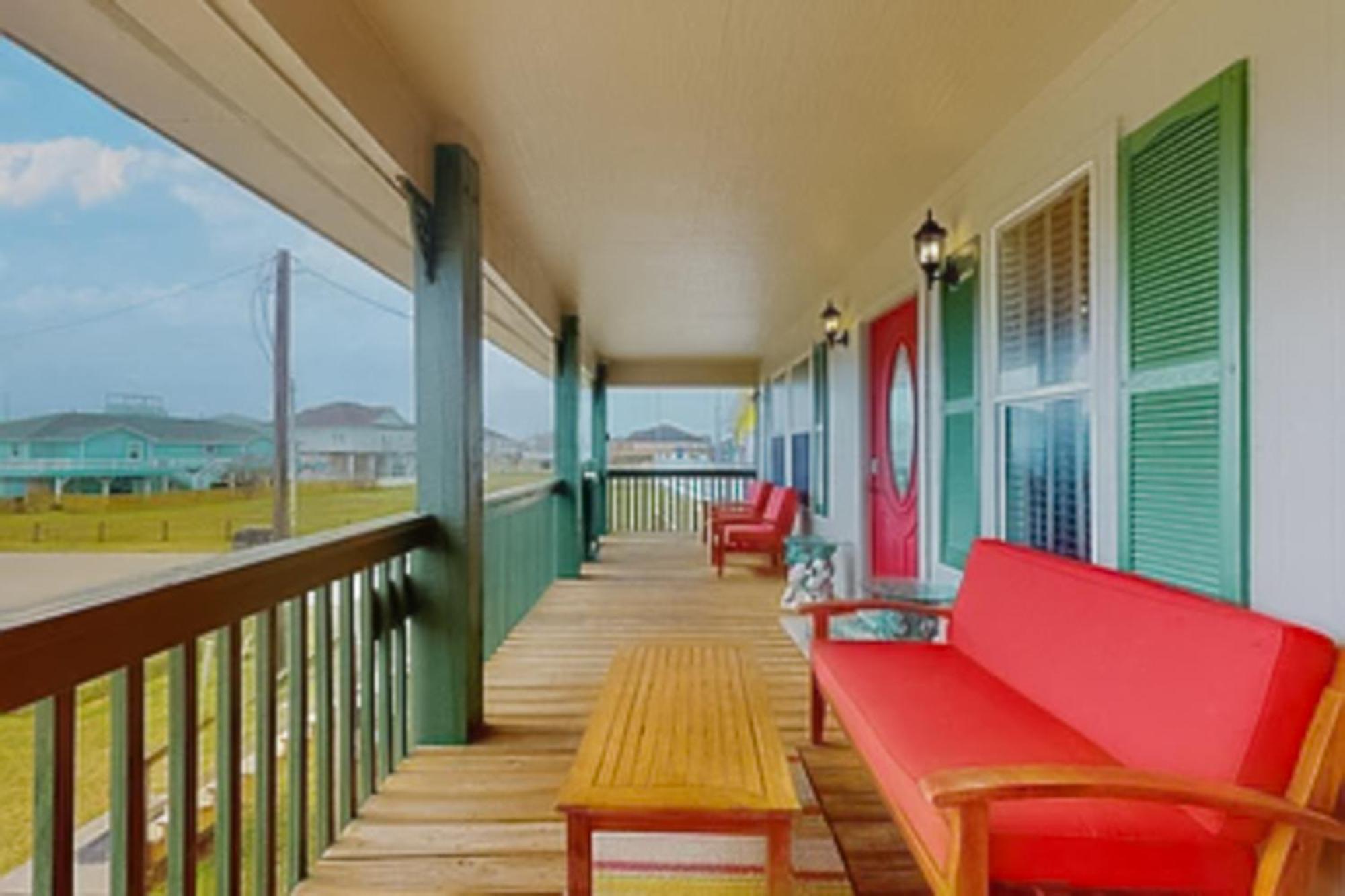 Вилла Escape From The Storm Bolivar Peninsula Экстерьер фото